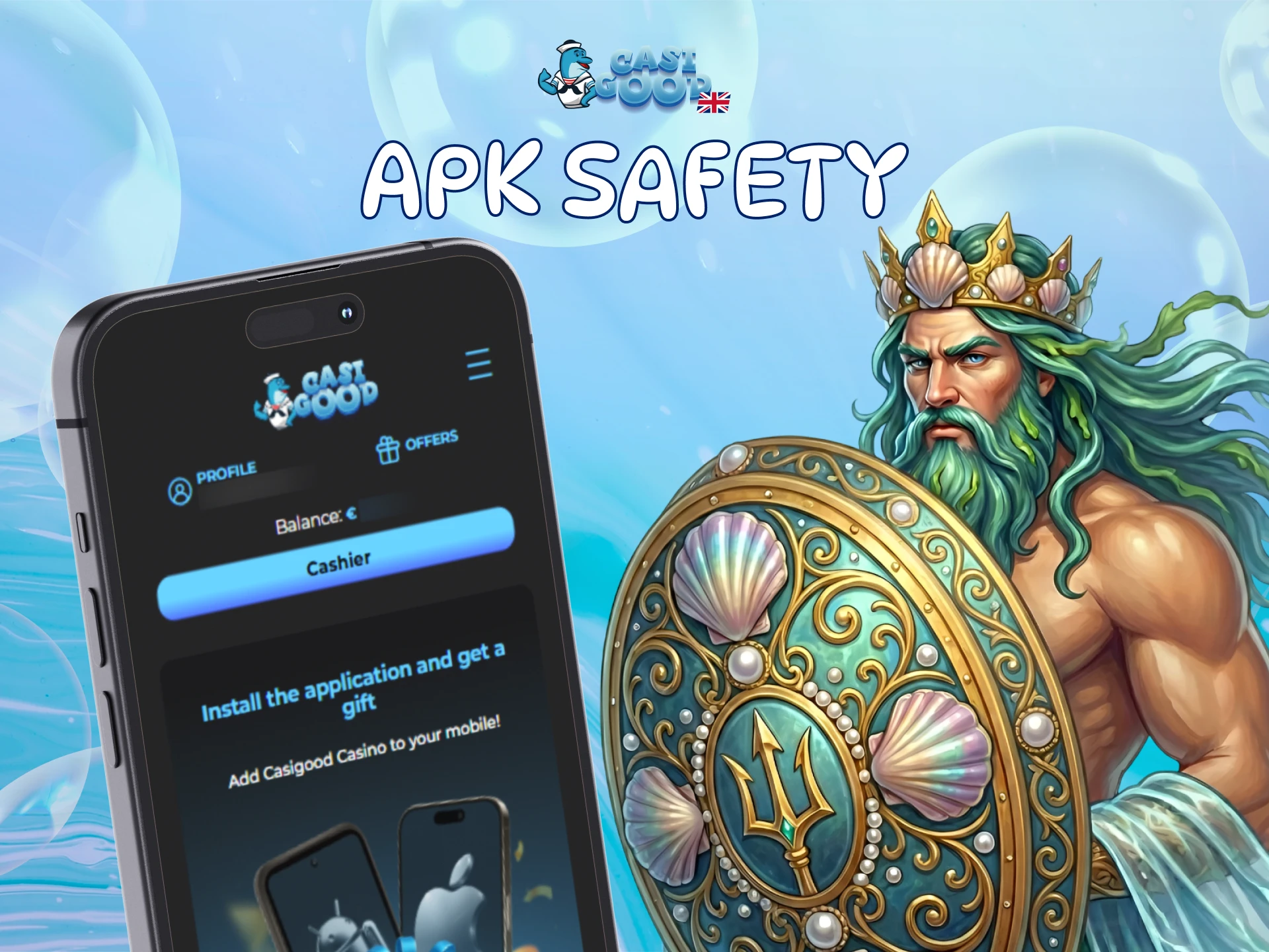 Securely download the Casigood App APK for a safe betting experience.