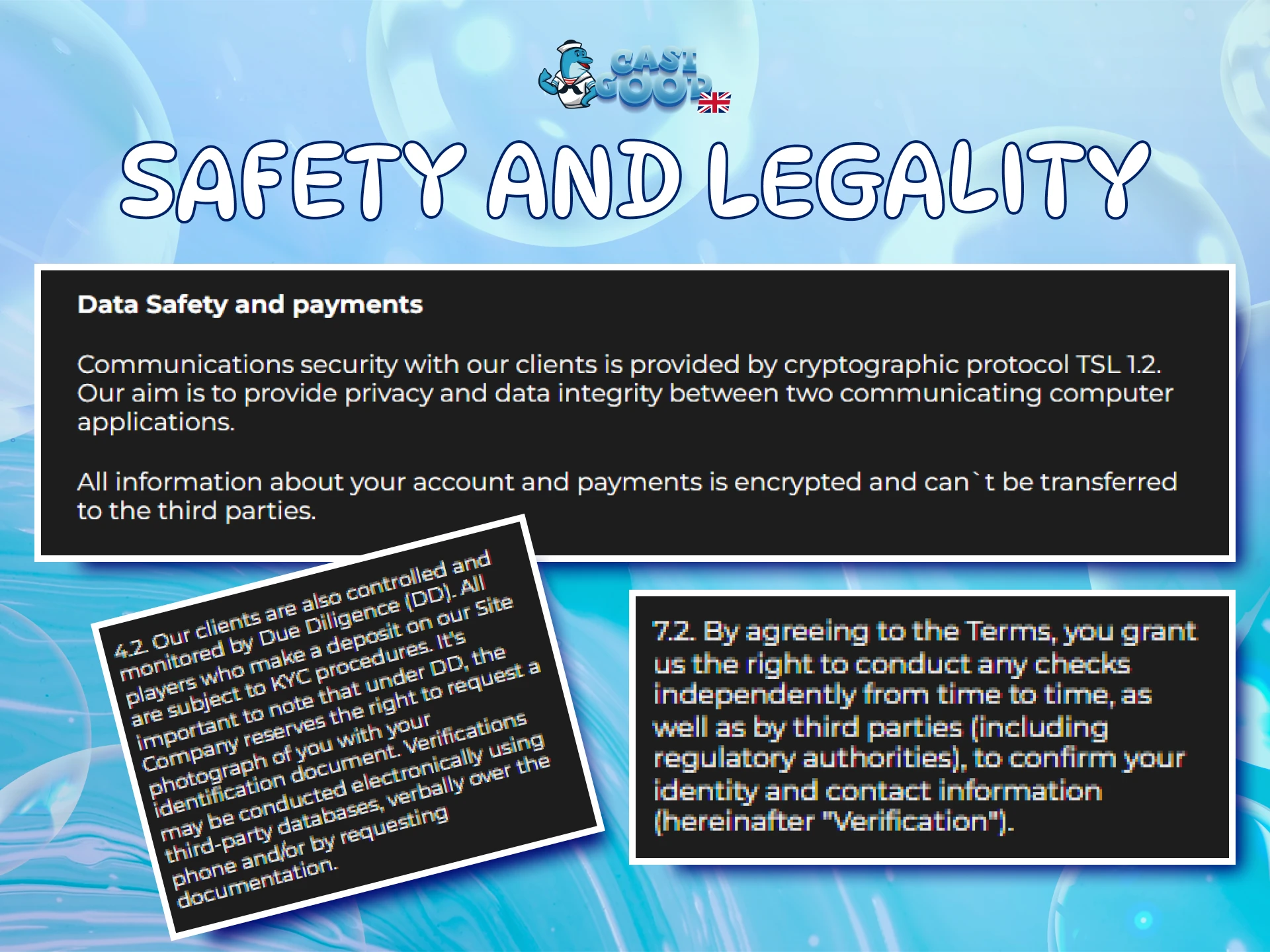 Play safely at Casigood in United Kingdom as a fully legal operator.