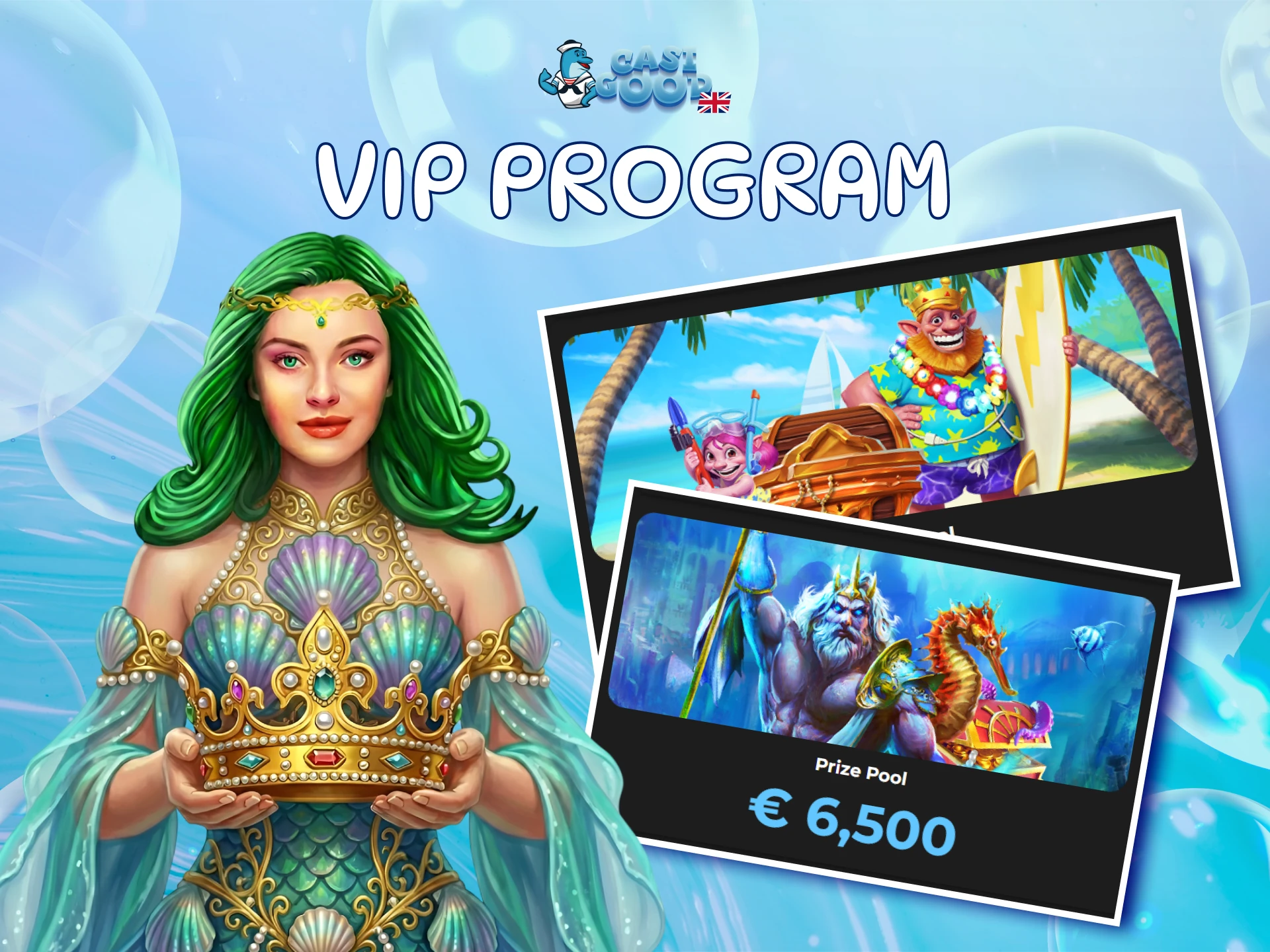 Join the Casigood VIP program to unlock premium rewards and special offers.