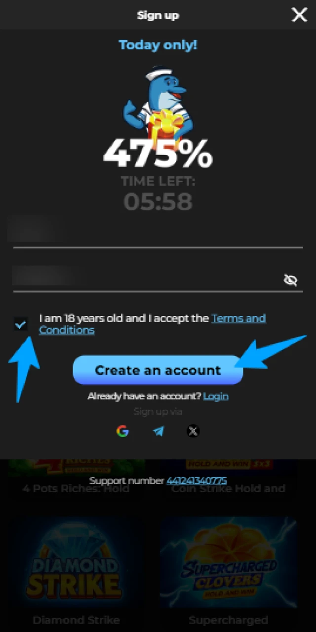 Confirm your Casigood Registration to secure your new player profile.