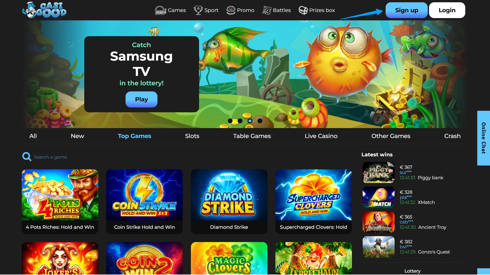 Begin your Casigood Registration on the official website today.